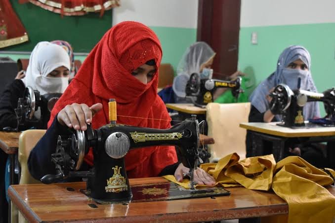 Vocational skills training session